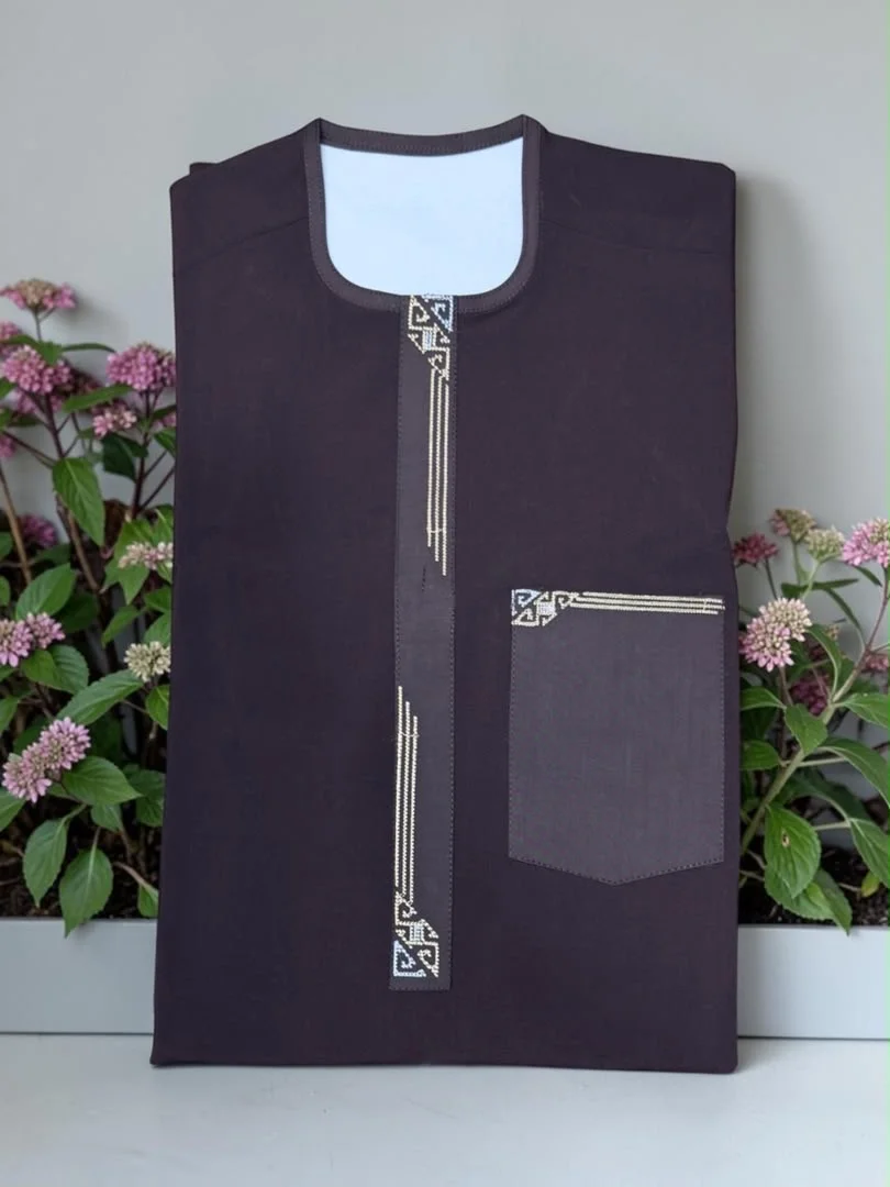 Tenue homme noir profond