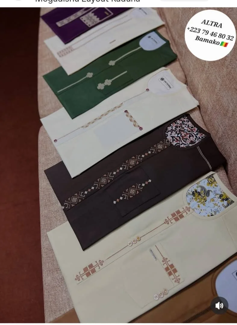 Collection de tenues homme assorties